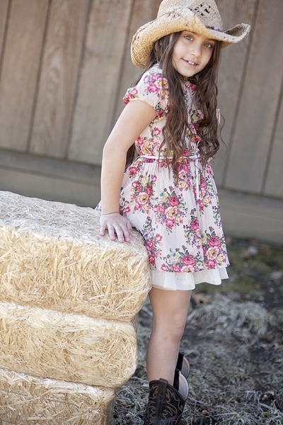 Peachy Little Miss Olivia Dress