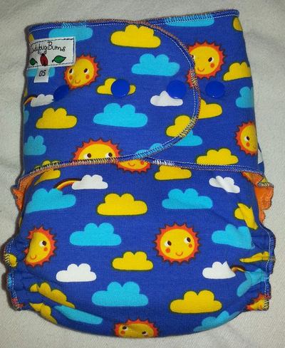 SYOF Custom OS Fitted Cloth Diaper - True Fitted (SHOBF Inner)