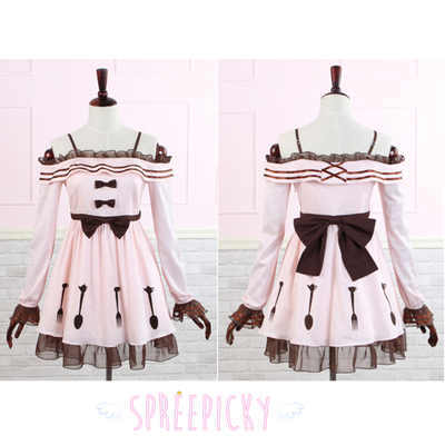 Tableware Off Shoulder Dress Free Ship SP140702