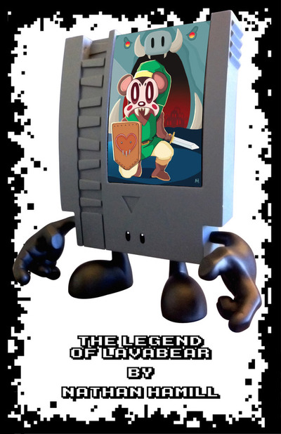 "The Legend of Lavabear" Mini 10-Doh AP Figure/Mini Print Bundle