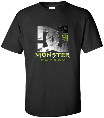 nice best monster energy racing black T-SHIRT size L - 3Xl