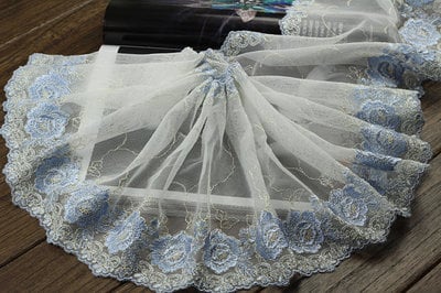 Lace border 208