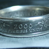 YOU Pick The State 90% Silver Quarter Ring - Thumbnail 1