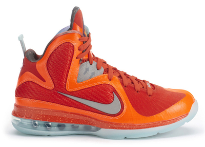 Sold out lebron 9 galaxy pack (all-star game shoe) glow in the dark soles