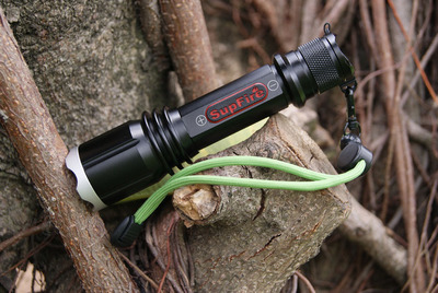Supfire super bright rechargeable led flashlight c6