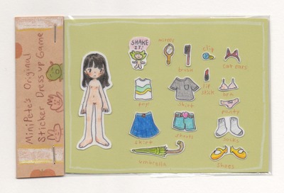 Minipete's Original Sticker Dress Up Game