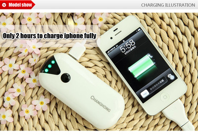Mobile power bank for iphone/ipad/mobile phones 4200mah