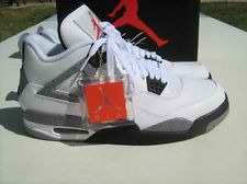 Jordan retro 4 white cement