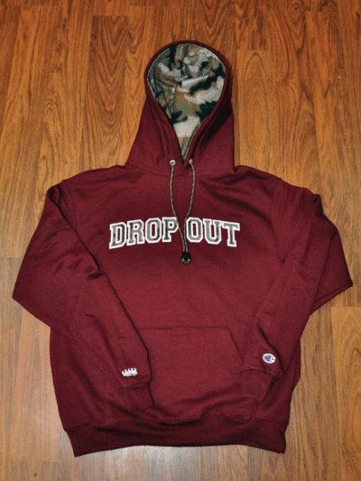 Drop out hoodie - camo