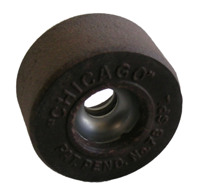 Chicago Stone Roller Skate Wheels - Vintage & Resurfaced