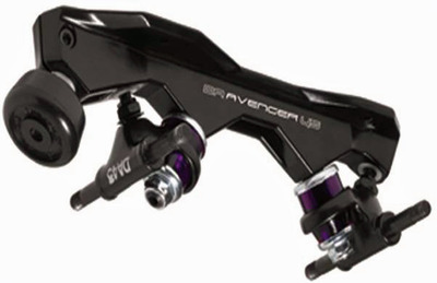 Avenger DA45 Roller Skate Plates - Black