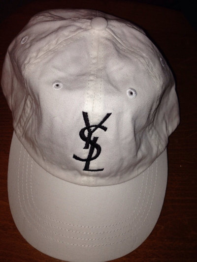 ySL Embroidered Baseball Cap