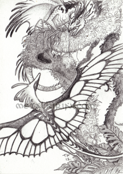 Original ACEO Artwork: Encounter