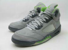 Jordan retro 5 green bean