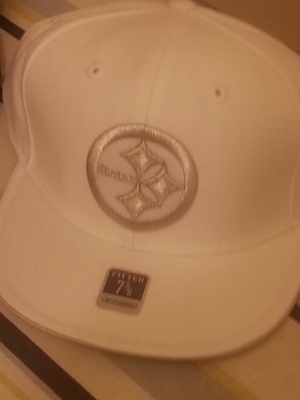 Rbk pitt steelers fitted 7 3/8