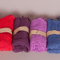 Handwoven Lightweight Cotton Scarves - Thumbnail 2