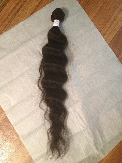 Brazilian loose wave 26"