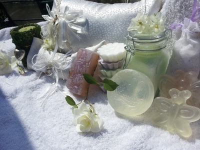 Fairy Tale Wedding Aromatherapy Personal home spa kit for the Bride