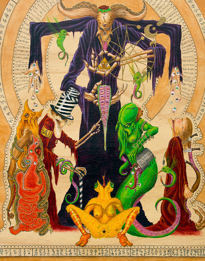 "Player's Republic (of tentacles)" - 11" x 14" Print