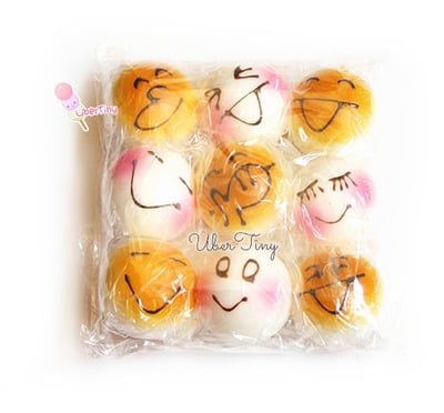 9-Squishy Bun Party Pack
