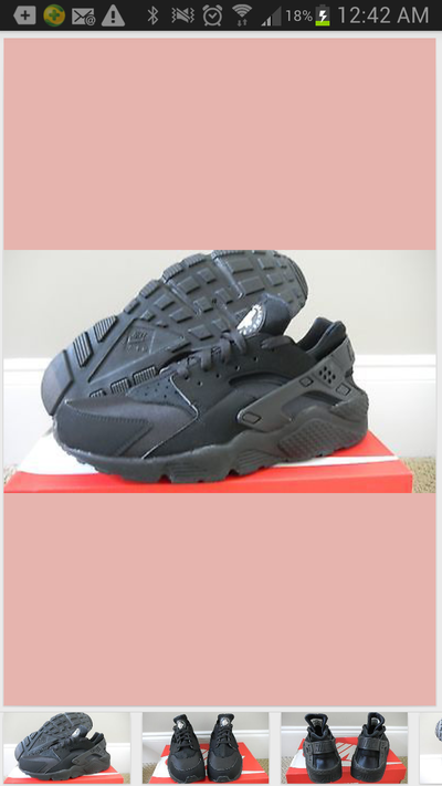 Nike og huarache blk uk edition qs