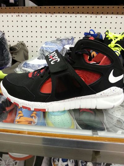 Nike huarache free nyc giants superbowl