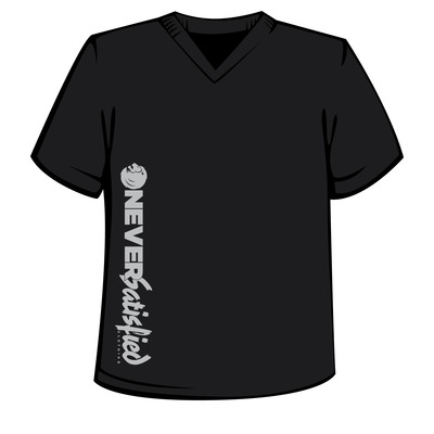 Charcoal V-Neck - Grey / NSC Logo