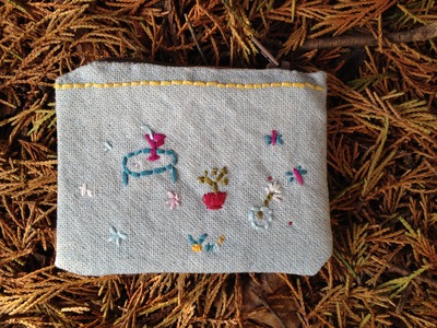 Dragonfly Zippy Pouch