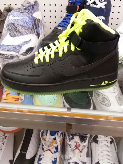 Nike air force 1 high blk volt