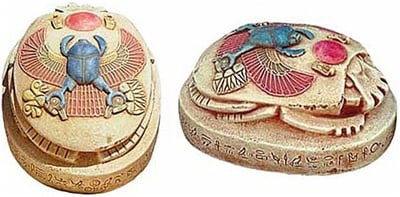 Open-winged Scarab Beetle Paperweight E-041SP