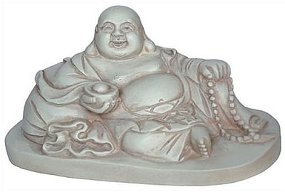 Happy Buddha Ho Tai Reclining Statue Miniature Stone O-088S