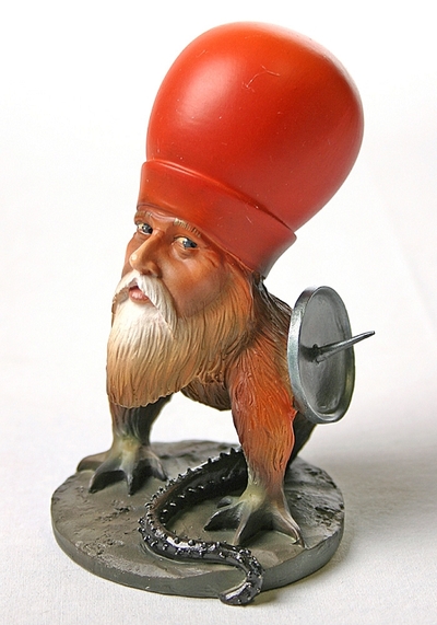 Freak with Beard Sculpture by Hieronymus Bosch JB17