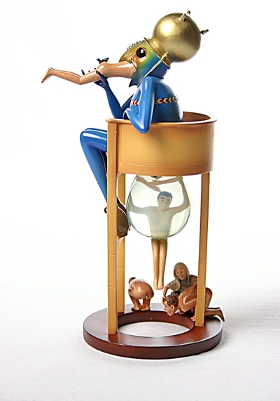 Devil on Night Chair Devours Humans by Bosch Large JB24