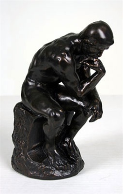 The Thinker Statue of Deep Contemplation by Rodin Large RO06