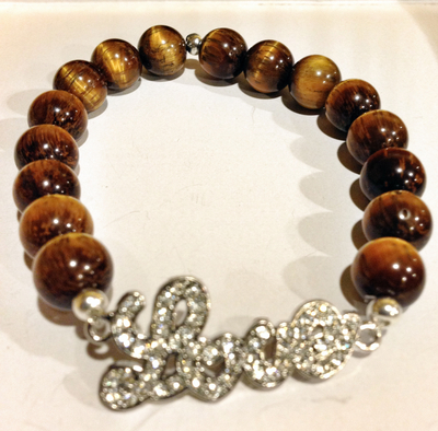 Hamsa Hand Tiger Eye