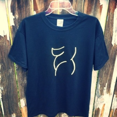 T-shirt - yellow - nosh silhouette  - Thumbnail 2