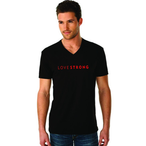 Men's SIAB Apparel "LOVESTRONG" Logo Shirt