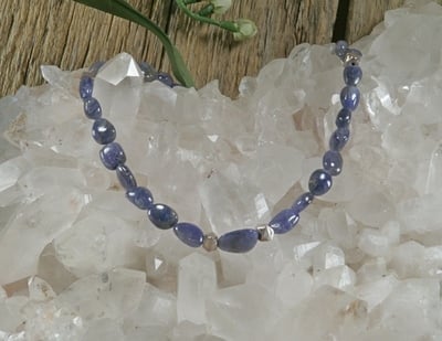 Tanzanite Nugget Necklace