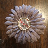 4" Flower with Bottlecap Center  - Thumbnail 1