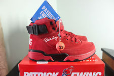 33 hi patrick ewings red suede