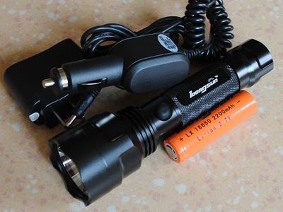 Tactical super bright 235lm q5 led flashlight waterproof camping diving fishing emergency led torch 8015z