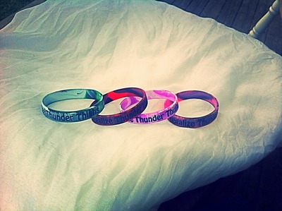 Wrist Bands - Legalize Thunder Thighs