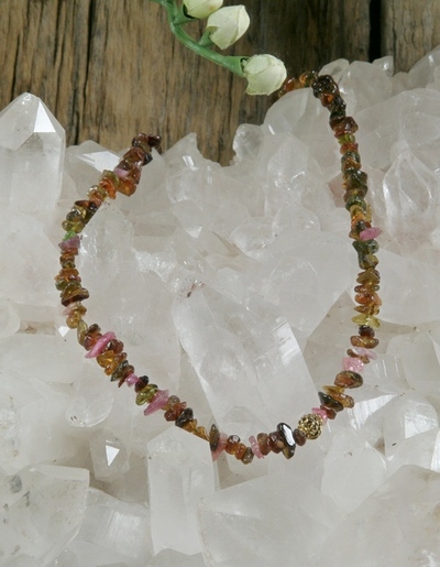 Tourmaline Chip Necklace