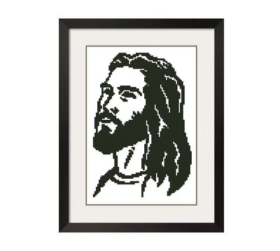 ALL STITCHES - JESUS CROSS STITCH PATTERN .PDF -589