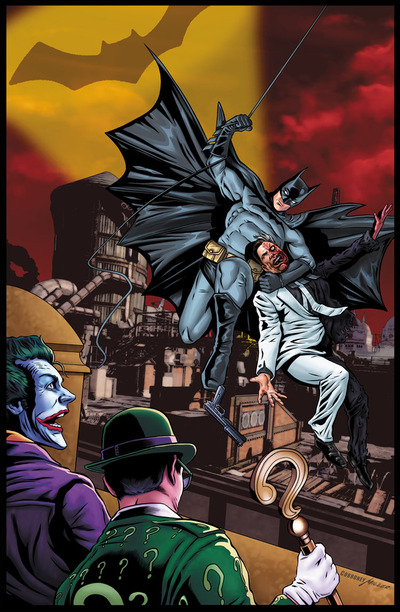 Batman Anniversary Artist Print