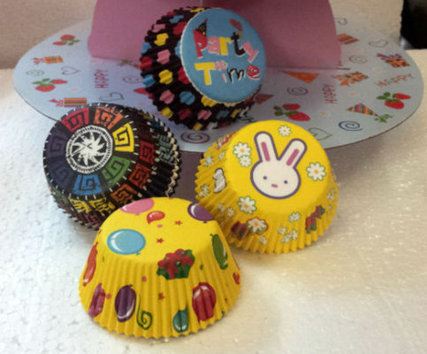 Paper Cupcake Baking Cup Liners 100 Count SET Assorted Design Good for CUPCAKE