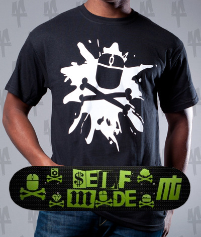 Combo Kit #1 Tee & Skateboard