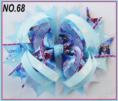 Frozen Boutique Hair Bow Clip