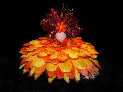 Suzie the Flower Petal Faerie, Fairy, OOAK