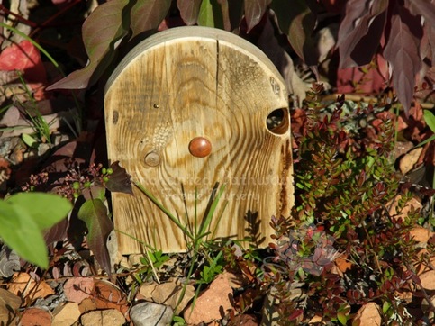 Magical Wooden Faerie Door, Fairy, OOAK